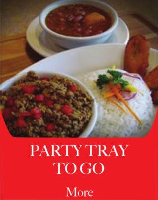 Party Tray to Go - Metropol Restaurant - Puerto Rican, Cuban, and International Food.